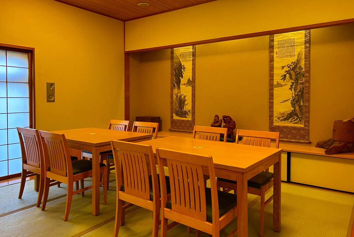 個室 テーブル席